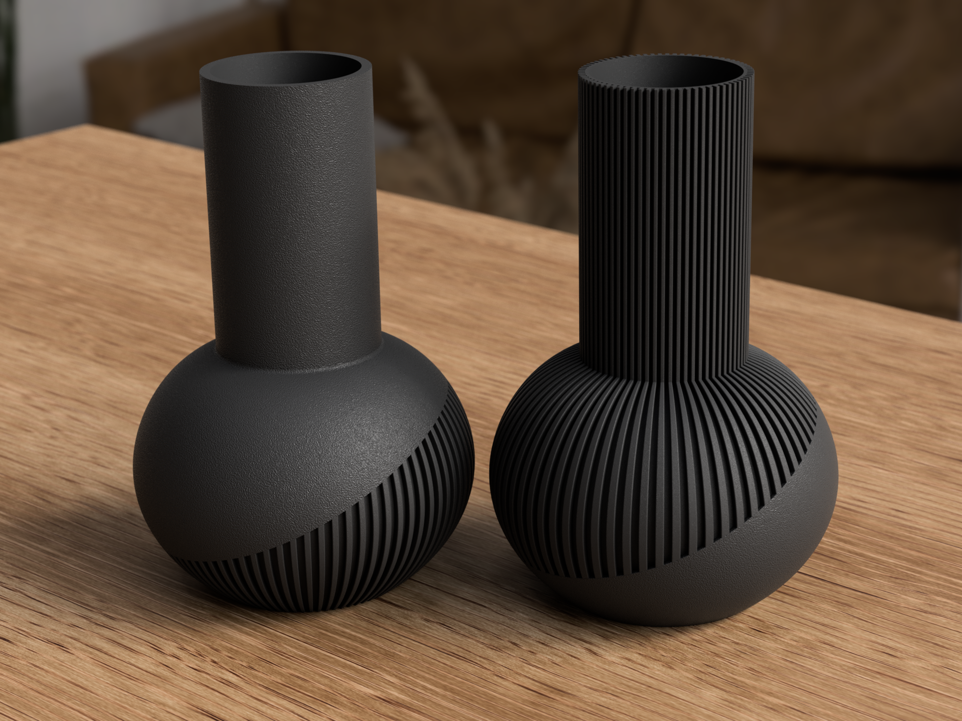 Tama Vase "Schwarz"