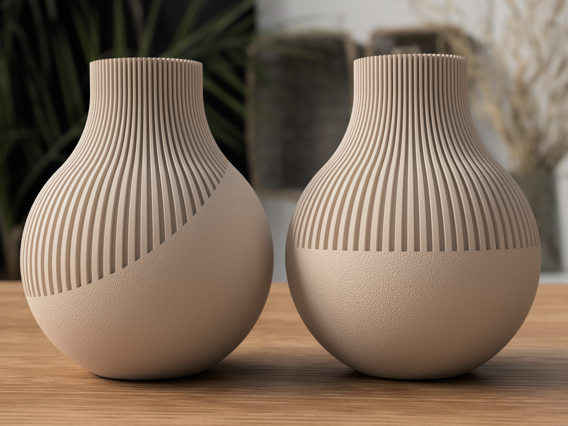 Neki Vase "Beige"