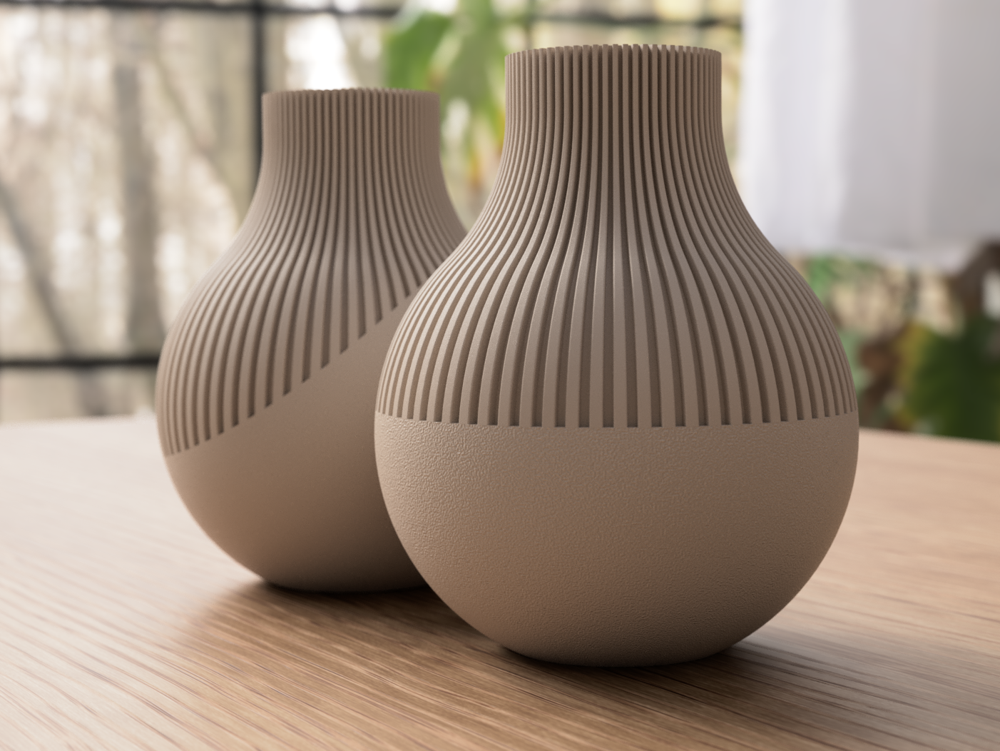 Neki Vase "Beige"