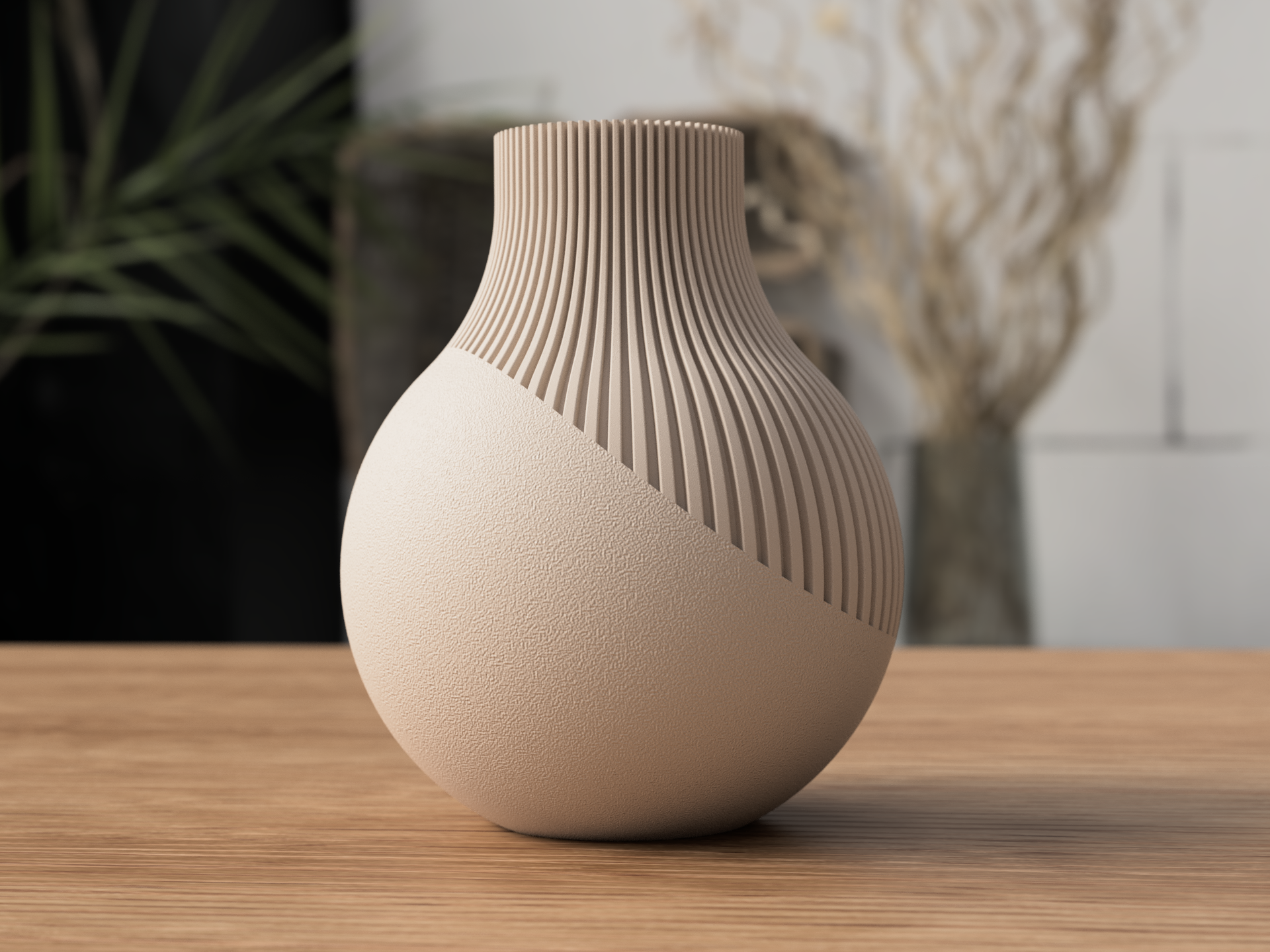 Neki Vase "Beige"
