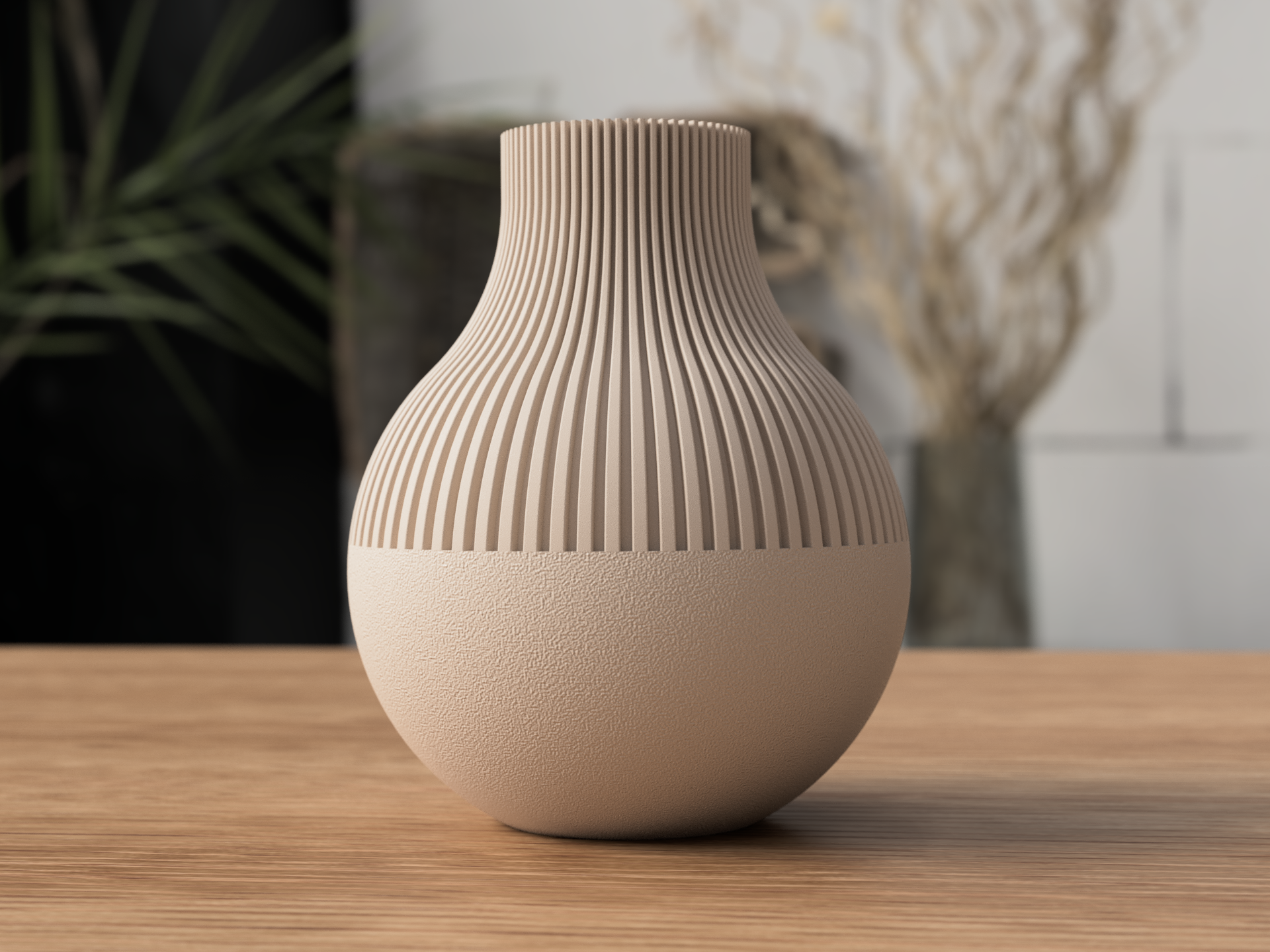 Neki Vase "Beige"