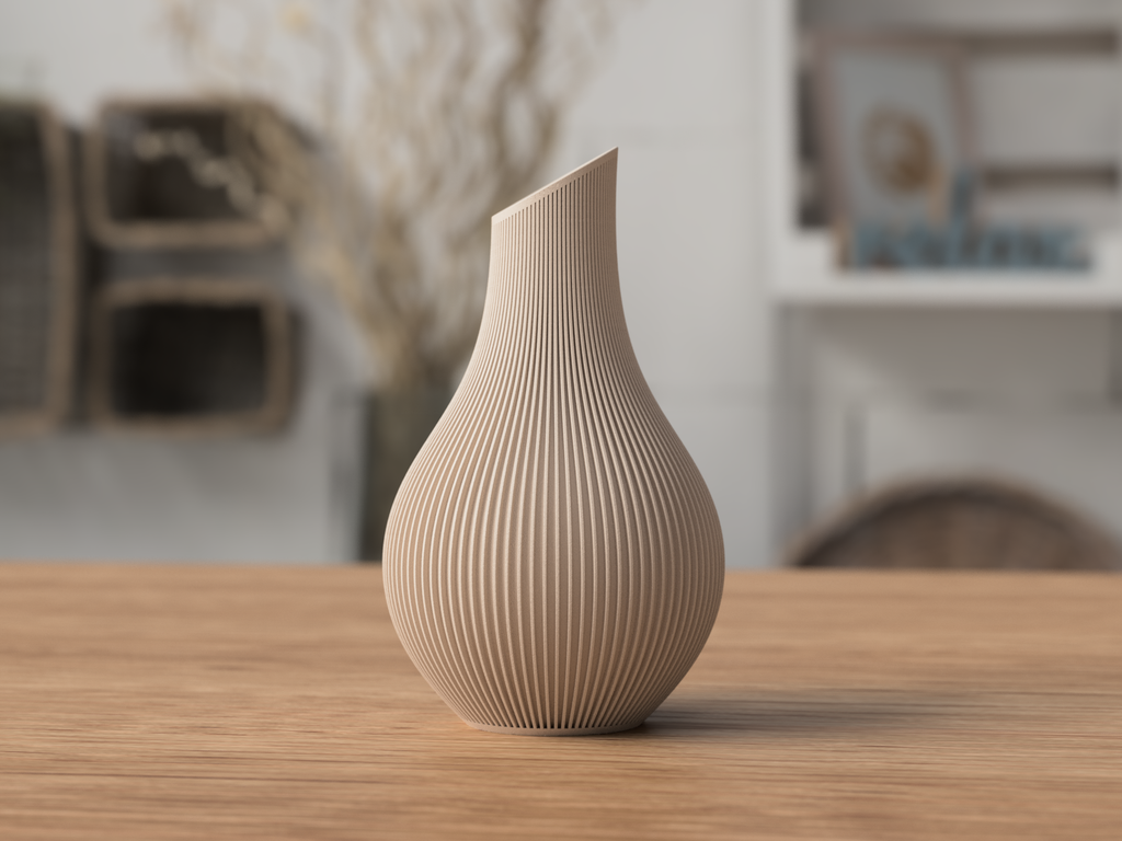 Shizu-Vase "Beige"