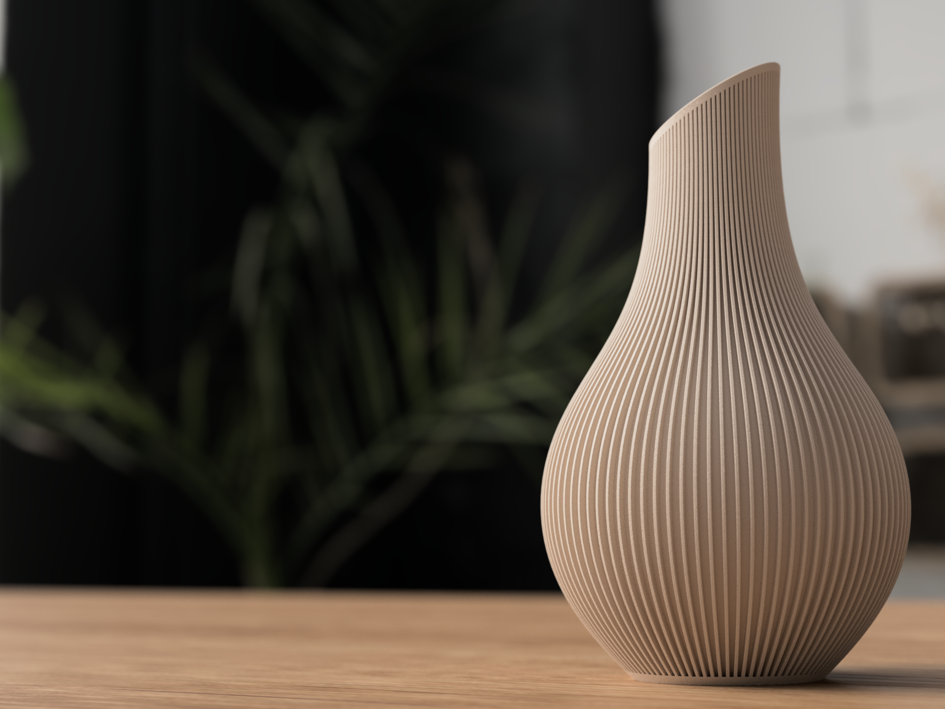 Shizu-Vase "Beige"