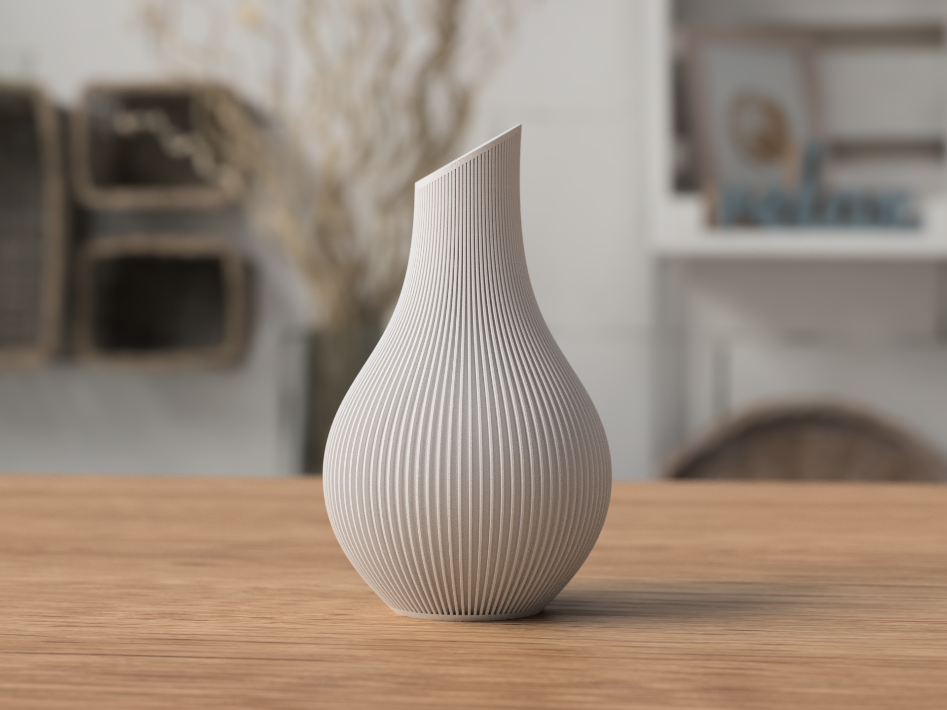 Shizu-Vase "Weiss"
