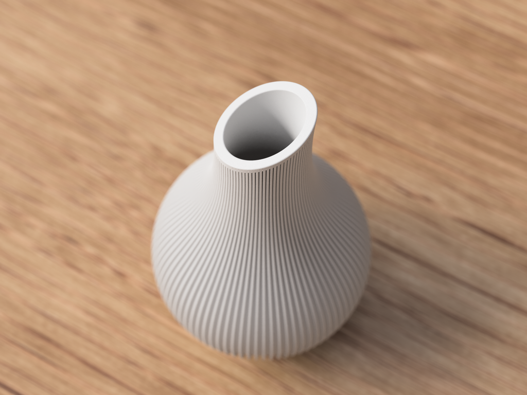 Shizu-Vase "Weiss"