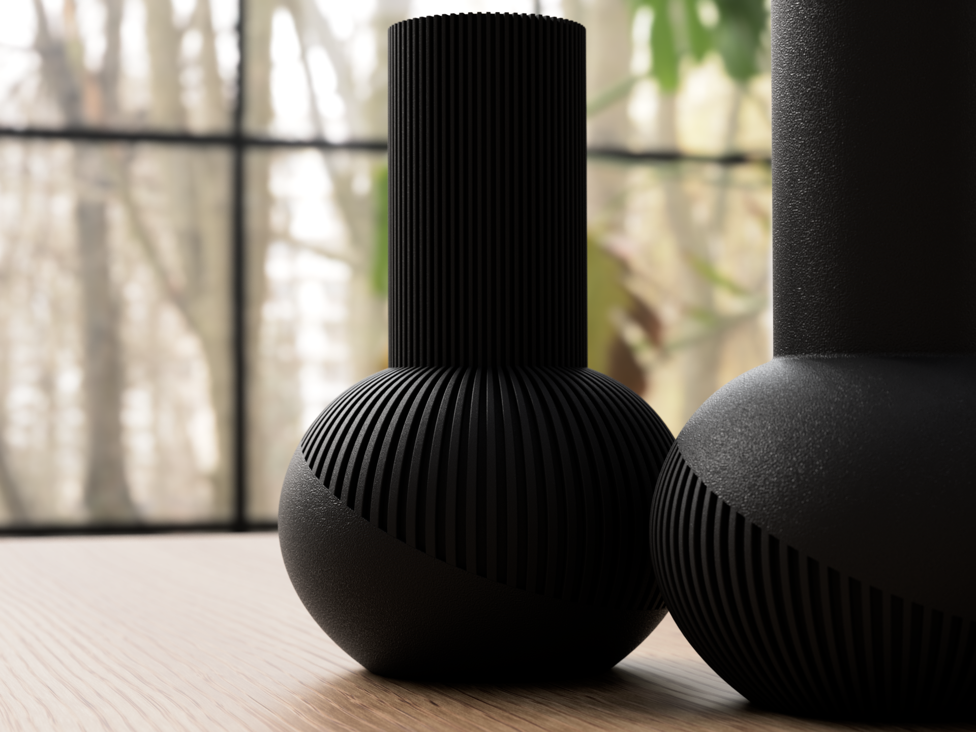 Tama Vase "Schwarz"