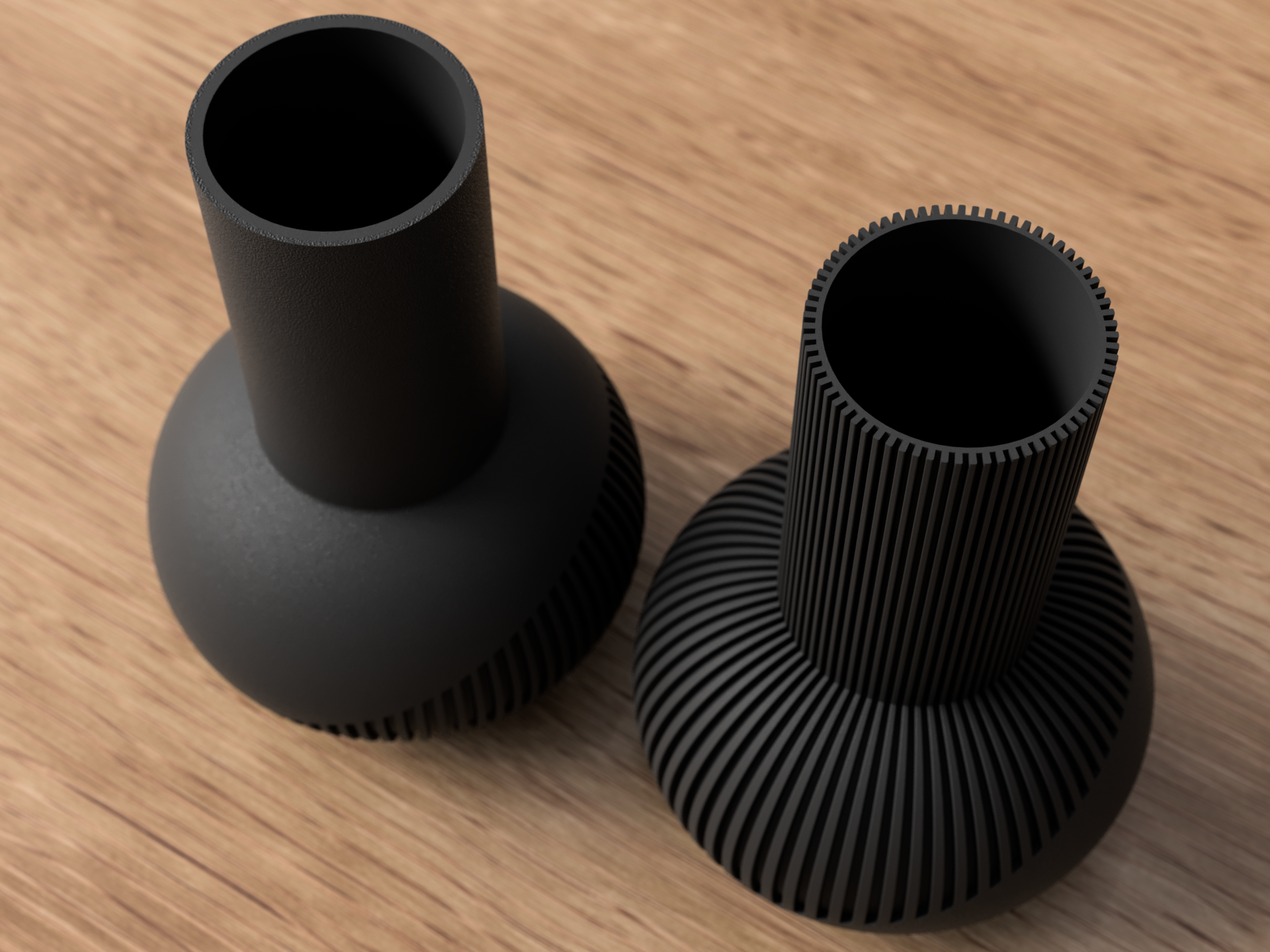 Tama Vase "Schwarz"